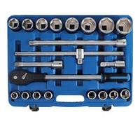 coffret bgs douilles 6 pans cv 19 a 50 mm 3/4 cliquet et accessoires - Bgs Technic G