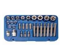 coffret bgs technic douilles torx femelles e4 à e24 embouts t20 a t55 - Oc-pro G