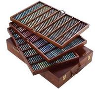 Sennelier Bâton Extra Doux Ensemble Pastel, Bois, Cuir, Laiton, Multicolore, 525 Count (Pack of 1)