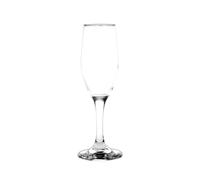 Coffret Borgonovo 6 Calices Flute Ducale en Verre Transparente 17 h. 22 cm