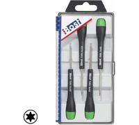 Bost Coffret tournevis Expert micro 4 pièces TORX T6-T7-T8-T9 648910
