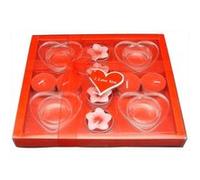 Coffret bougie Love 4 Rouge G