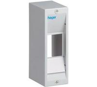 Coffret cache-borne, 2 modules (GD102A) blanc G