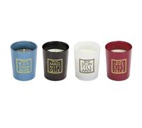 BOUGIE PARFUMEE X4 COFFRET YOU ARE H5.8CM