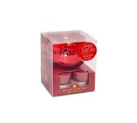 Coffret cadeau heart and home 8 bougies Lumignons ROUGE G
