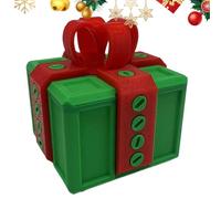 Coffret Cadeau Agaçant, 8 Cm Jouet À Vis 3D, Coffret Cadeau Farces Et Attrapes Pour Adultes, Cadeaux Farceur Pour Noël Box Pour Majeur, Argent, Cartes-cadeaux Et Surprises