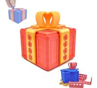 Coffret Cadeau Agaçant Avec Rangement À Visser, Boîte À Puzzle À Visser, Décorations De Bureau De Noël for Le 1er Avril, Cadeaux Amusants Et Attrayants, Cadeaux De Puzzle À Faire Soi-même(B)