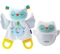 Coffret Cadeau Bébé Infantino, Veilleuse Nomade, Chouette Peluche Luminescente
