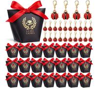 Coffret cadeau de fin d'études comprenant 30 articles : boîtes, pendentifs et rubans