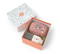 monbento - Coffret Cadeau Enfant - avec Boite goûter MB Gram Fox, Gourde Enfant MB Positive S - Idée Cadeau pour Enfant Pratique pour L'école - Renard