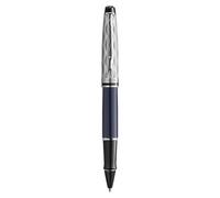 WATERMAN Roller Expert DeLuxe C.C Deep Blue Lacquer F Noir