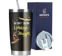 Coffret cadeau Harry Potter pour femmes, hommes et couples, bouteille isotherme 500 ml