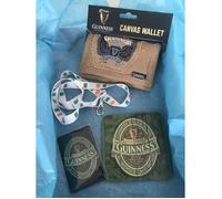 Coffret Cadeau Homme Portefeuille Guinness Marron A Scratch et 3 goodies offerts