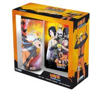 Coffret cadeau Naruto Shippuden : Mug de voyage 355 ml + Carnet A6