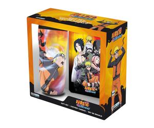 Coffret Cadeau Naruto Shippuden Tasse Tumbler + Carnet ABYSTYLE