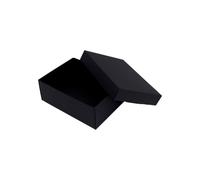 Coffret cadeau noir, 218x163x85 mm