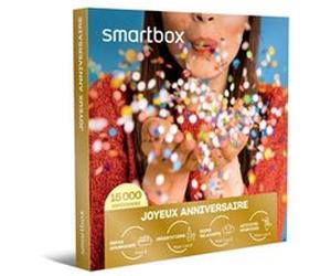 Coffret cadeau SmartBox Joyeux anniversaire E