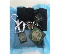 Coffret Cadeau T-Shirt Noir - Guinness - Edition Limitée - 100% Coton - Manches Courtes - Homme S