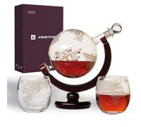 Ensemble décanteur à whisky Kemstood 8 en 1 – 2 verres