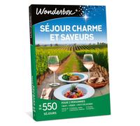 Wonderbox - Séjour Charme Et Saveurs - Coffret Cadeau - Idée Cadeau Séjours