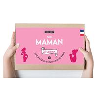 Coffret Cadeaux Jeune et Future Maman 25 Surprises - Idée Cadeau de Grossesse et Naissance Femme - Format 21x30cm - Fabrication Française