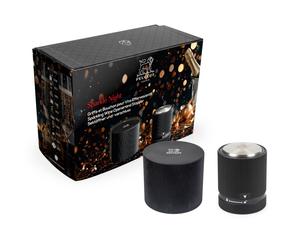 Coffret cadeaux Sparkle Night avec une griffe et un bouchon pour vins à bulles L