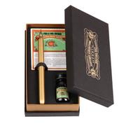 Coffret - Calligraphie - Encre De Chine - Herbin - Plume En Bois