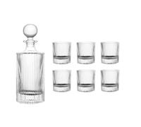 Coffret carafe + 6 verres Whisky Malt