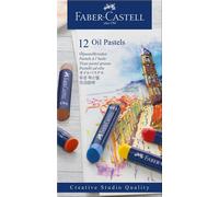 FABER-CASTELL Pastel à l'huile STUDIO QUALITY, étui de 12