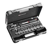 Coffret liquet + douilles 1/2'' FACOM S.161-4P6PB - 26 pièces