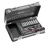 Coffret liquet + douilles longues 1/4'' FACOM R.2BLPB