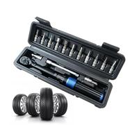 Coffret ynamométrique Outil de Réparation Métallique Universel | Kit ynamométrique Pour passionnés de maintenance, réparation auto et