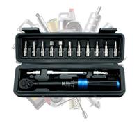 Coffret ynamométrique Outil de réparation universel et précis en métal | clés dynamométriques 1/4 pour techniciens de maintenance et passionnés réparation auto serrage