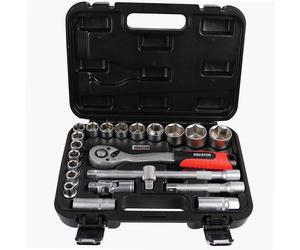 Coffret cliquet 1/2 avec douille 22pcs Kreator