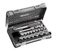 Coffret clé à cliquet + douilles 1/2'' FACOM S.161-2P6PB - 19 pièces