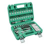 Coffret Cliquet Et Douilles 53 Pièces 6,35 mm Avec Rallonge Portable
