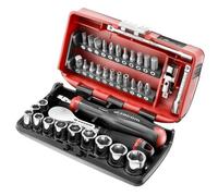 Jeu de douilles 1/4'' 6 pans métriques 5,5 à 14 mm FACOM R.181NANOPB