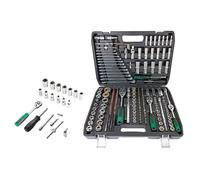 Coffret cliquet universel 216 Pièces 1/4 "3/8" 1/2 "ensemble De Clés À Douille Ensemble D'outils Mécaniques e Réparation Automatique liquet Outil De Voiture