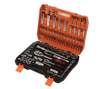 Coffret cliquet universel Kit D'assortiment De Douilles À Chocs Outils De Réparation Mécanique 108 Pièces Clés À Cliquet Et Hexagonales Embouts De Tournevis
