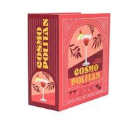 Coffret Cocktail 10 Pièces Cosmopolitan 16cm Bordeaux