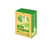 Coffret Cocktail 10 Pièces "Gin Tonic" 21cm Vert