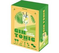Coffret Cocktail - COOK CONCEPT - Gin Tonic - 10PCS - Vert et Jaune