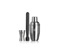 VACUVIN Coffret cocktail inox 3 pièces pilon-doseur-shaker