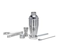Coffret cocktail 5 pièces en acier inoxydable