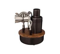 Coffret Cocktail 6 Pièces Manguier 21cm Noir