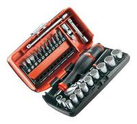 COFFRET COMPACT 1/4" 12 PANS AVEC CLIQUET ÉTANCHE