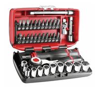 Coffret compact 38 outils douilles, cliquet 1/4", vissage : R.360NANO FACOM