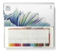 Craie aquarelle Winsor & Newton, 48pcs + accessoires dans la boîte