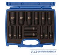Coffret d’Embouts 1/2" 10-32 mm pour Cliquet BGS 5207 CrMo en Acier CrMo (11-20