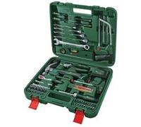 Coffret d’outils Bosch 1600A039HY 63 pièces universel valise rigide Vert, noir, métal avec accents rouges